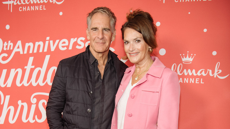 Scott Bakula and Chelsea Field arriving at the Los Angeles special screening of Hallmark Channel's "A Christmas Love Story"