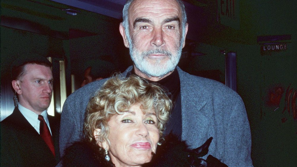 Micheline Roquebrune and Sean Connery