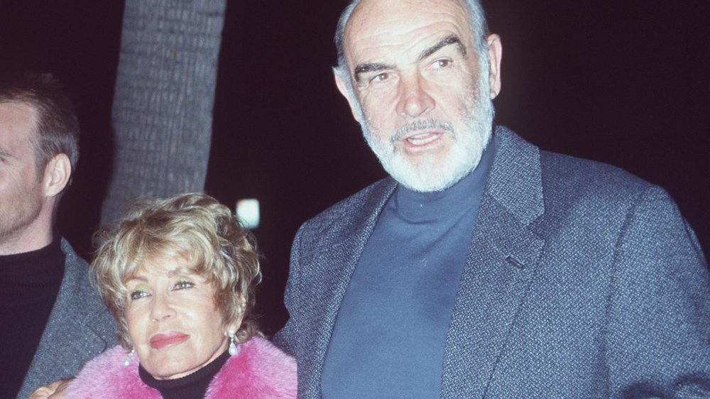 Micheline Roquebrune and Sean Connery