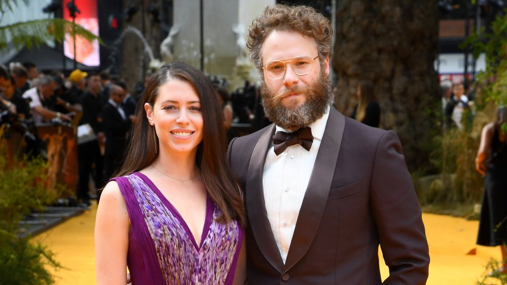 Seth Rogen and Lauren Miller