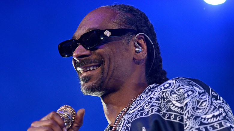 Snoop Dogg performing