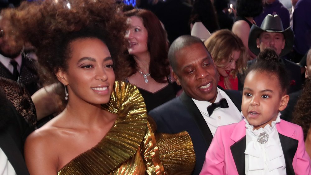 Solange, Jay-Z and Blue Ivy