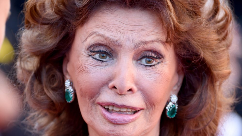 sophia loren closeup