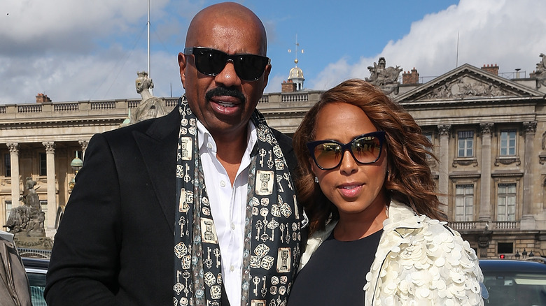 Steve Harvey and Marjorie Harvey