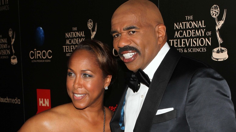 Marjorie Harvey and Steve Harvey