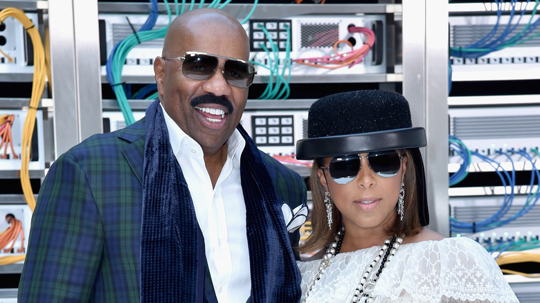 Steve Harvey and Marjorie Harvey