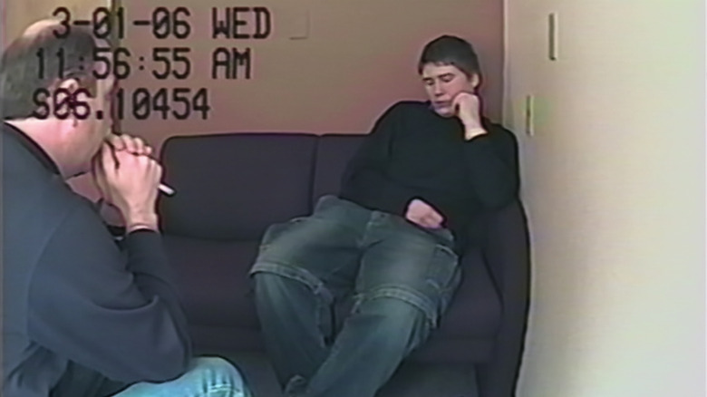 Brandan Dassey in an official recording. 