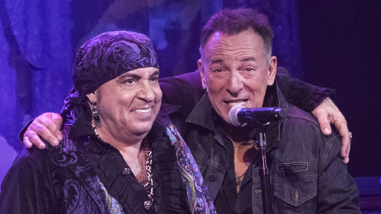 Steven Van Zandt & Bruce Springsteen on stage