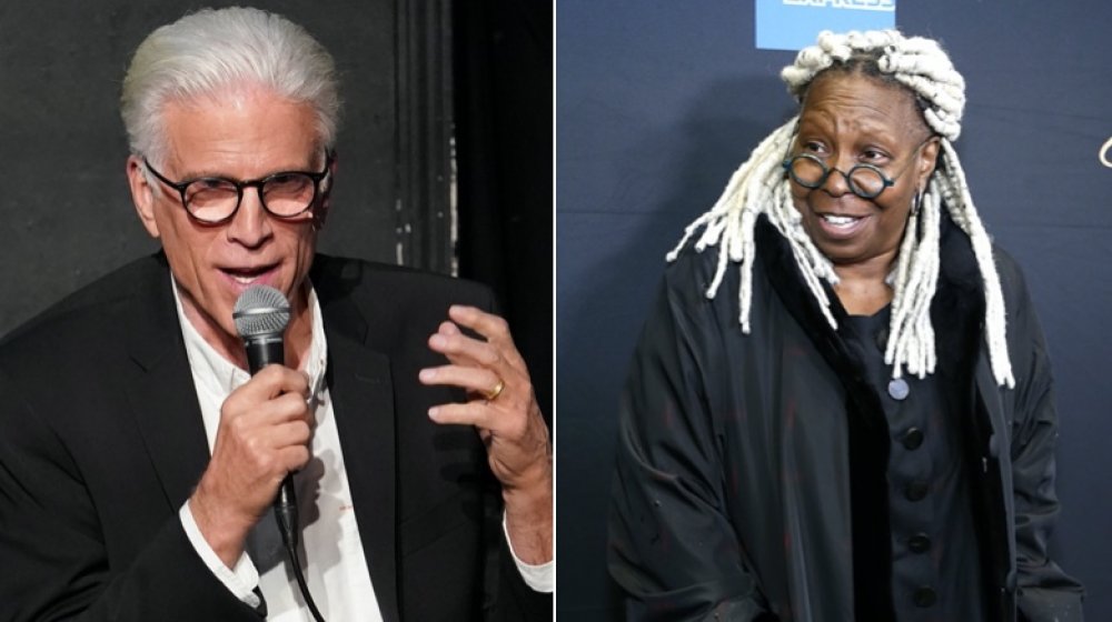 'The Good Place' actor Ted Danson; 'The View' co-host Whoopi Goldberg