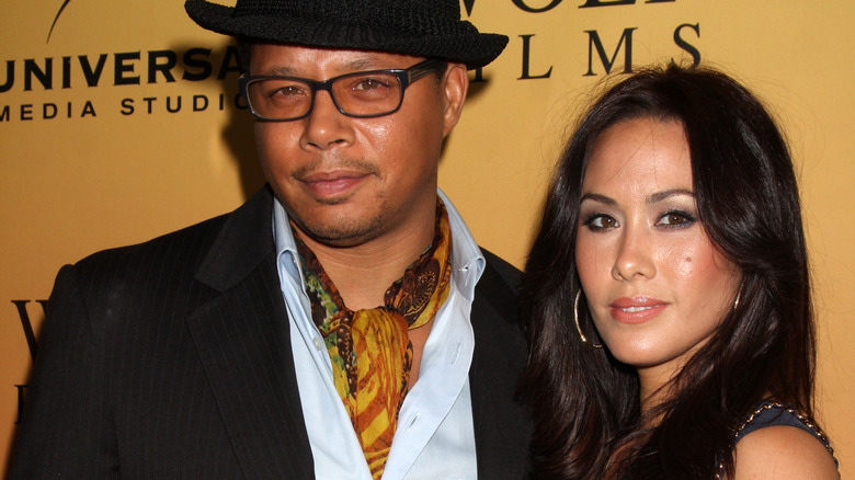 Terrence Howard; Michele Howard arrive at the "Law & Order: Los Angeles" Premiere Party