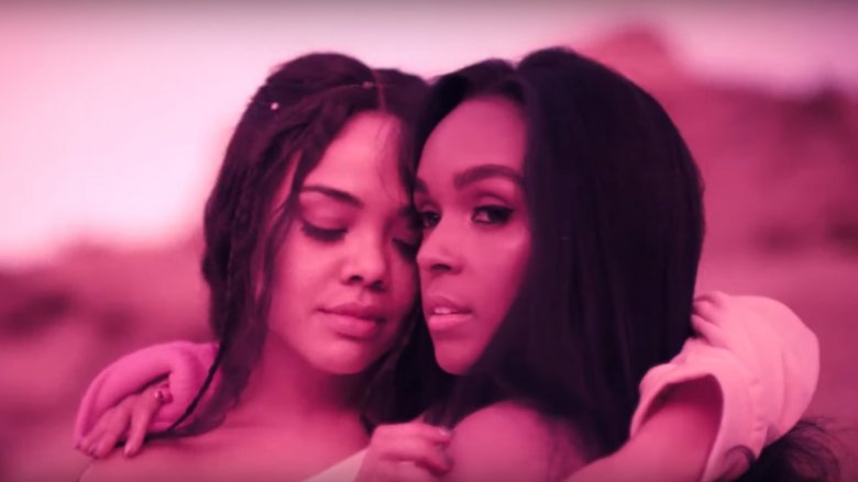Tessa Thompson and Janelle Monáe in Dirty Computer