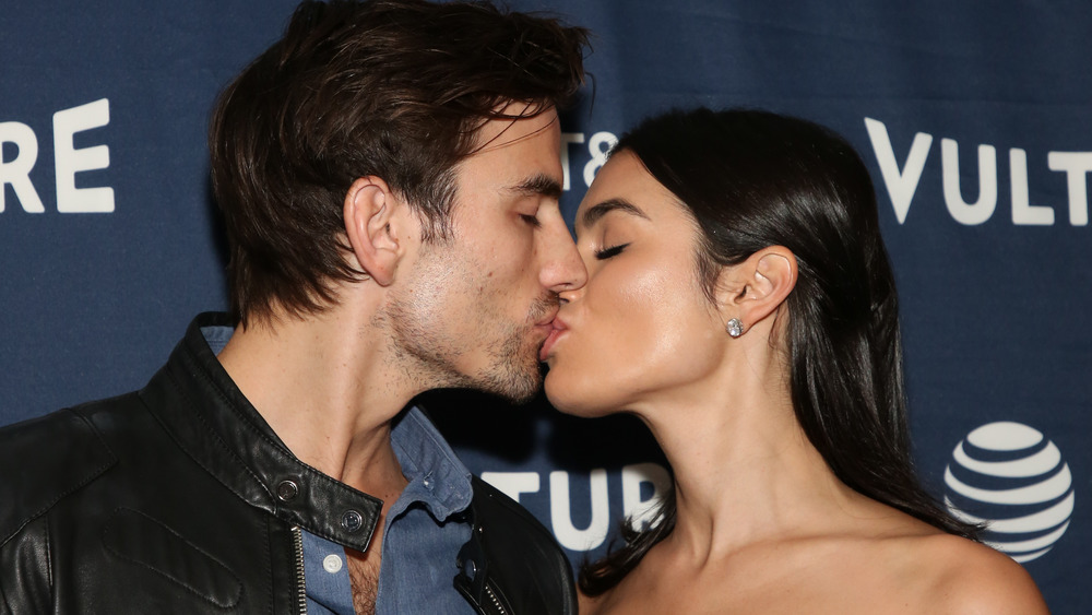 Ashley Iaconetti and Jared Haibon attend the Vulture Los Angeles Festival in 2019