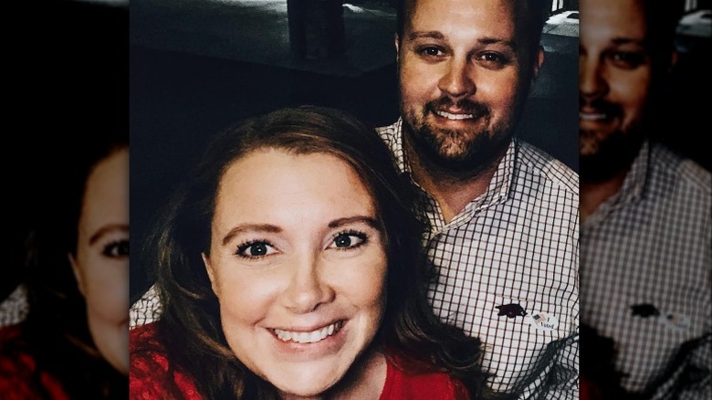 Anna and Josh Duggar at an event 