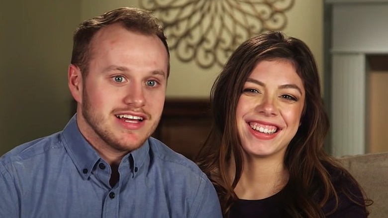 Josiah and Lauren Duggar on TV