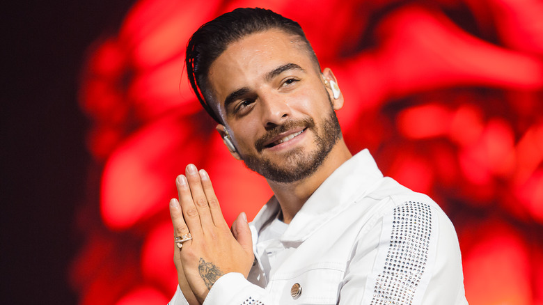 Maluma smiles