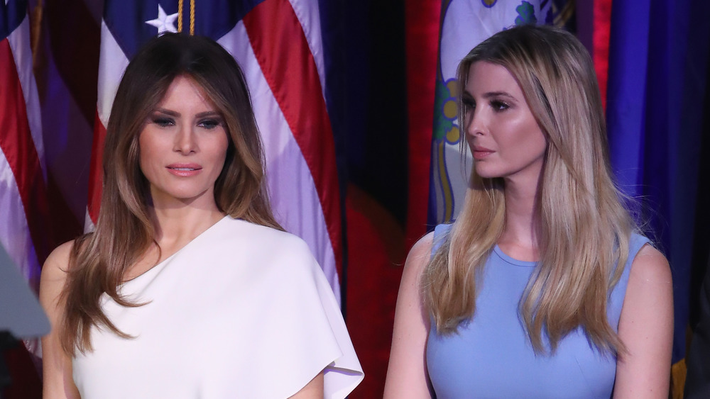 Melania Trump and Ivanka Trump