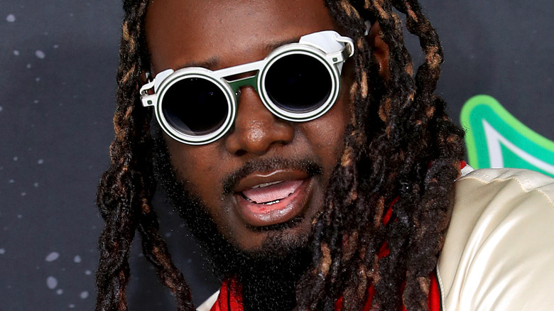 T-Pain on the red carpet