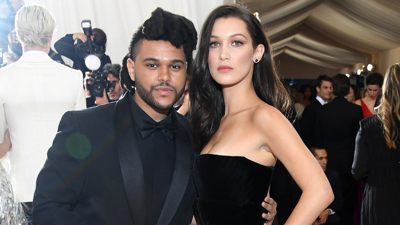 The Weeknd and Bella Hadid at the MET Gala