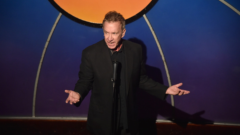 Tim Allen performing at The Laugh Factory