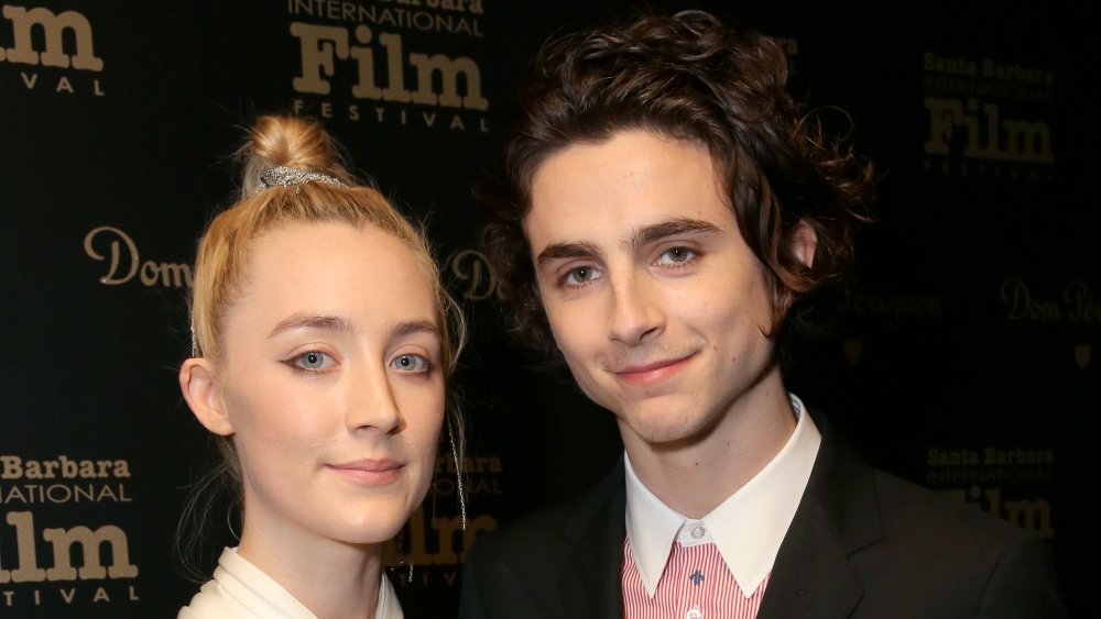 Timothee Chalamet and Saoirse Ronan