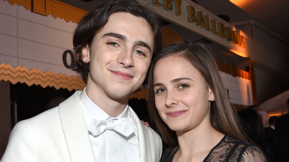 Timothée Chalamet, Pauline Chalamet