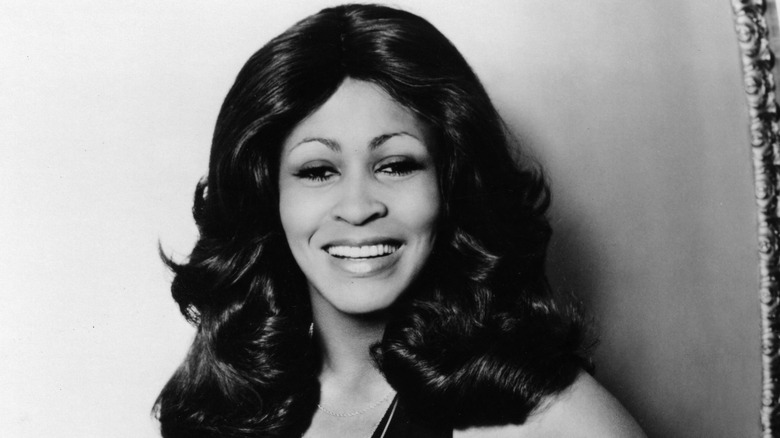 Tina Turner smiling