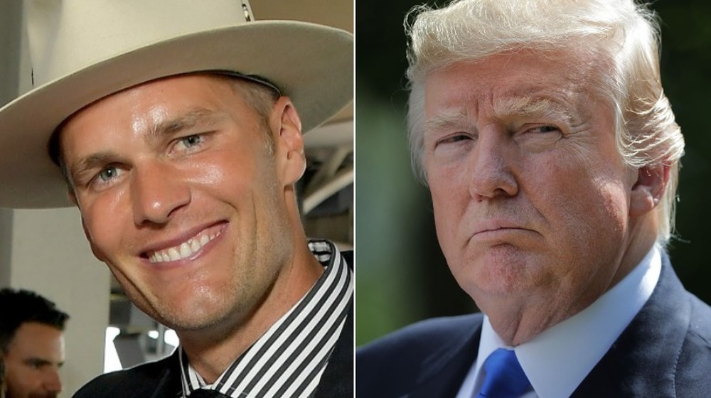 Tom Brady and Donald Trump's relationship predates the presidency