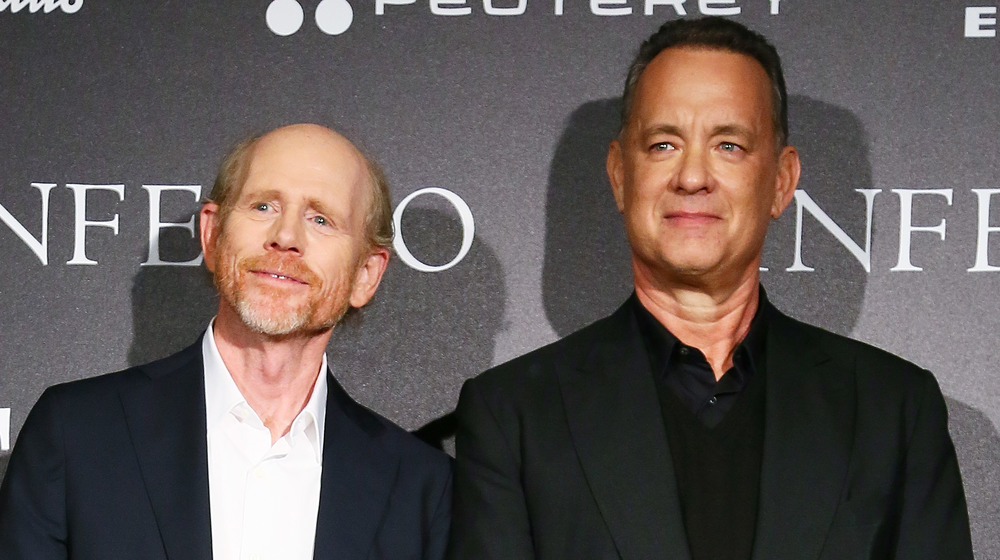 Tom Hanks and Ron Howard promote Inferno 