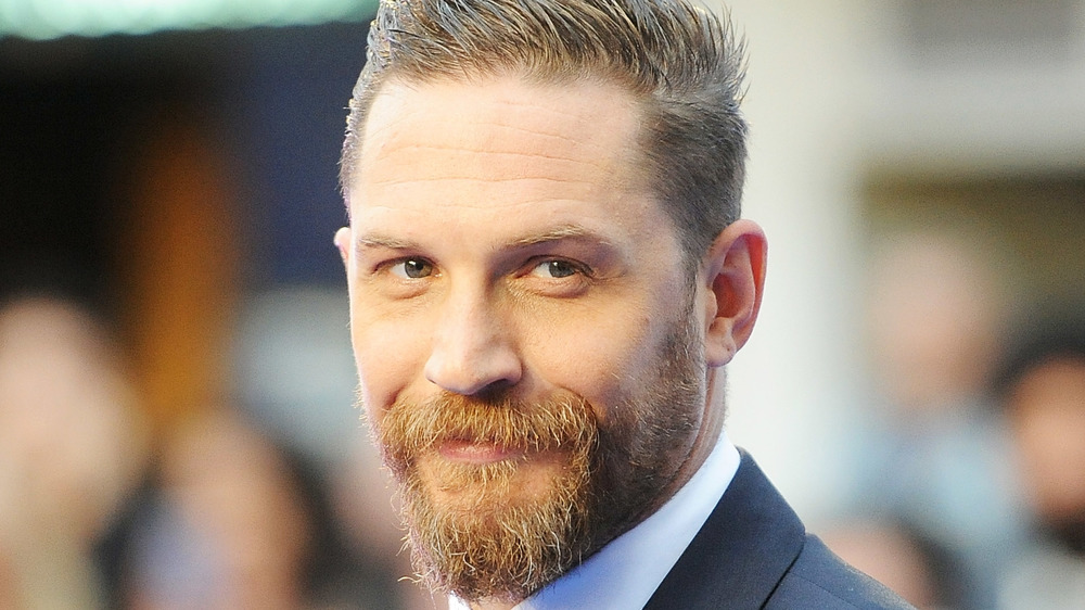 Tom Hardy attends the UK premiere of Legend in 2015