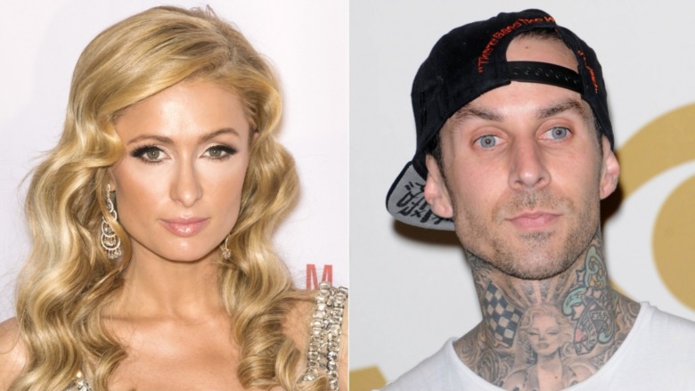 Paris Hilton and Travis Barker