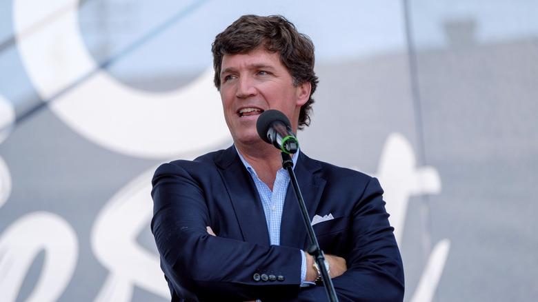 Tucker Carlson speaking