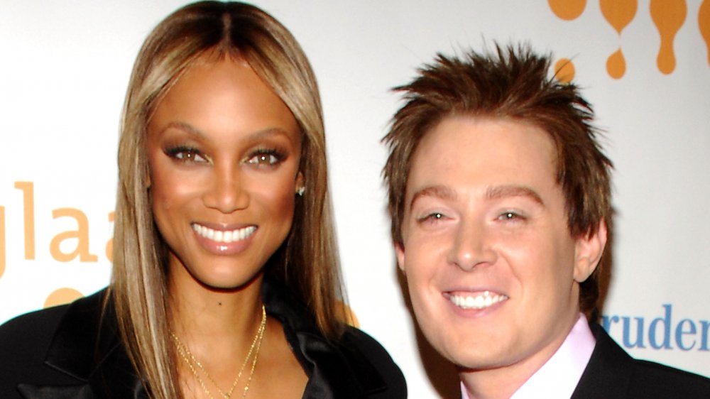 Tyra Banks and Clay Aiken