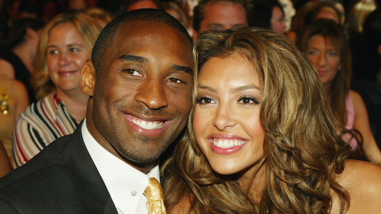 Kobe and Vanessa Bryant at an event  