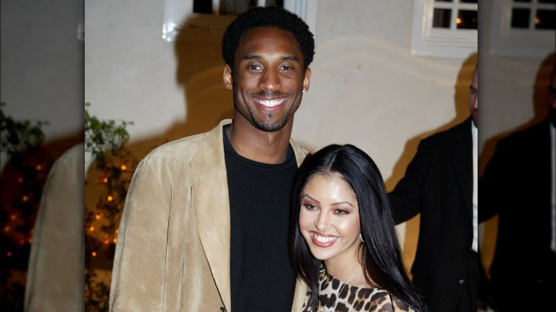 Kobe and Vanessa Bryant at an event  