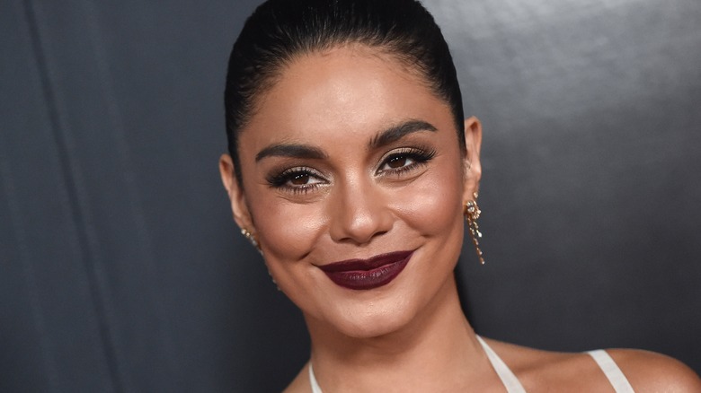 Vanessa Hudgens smiling at event