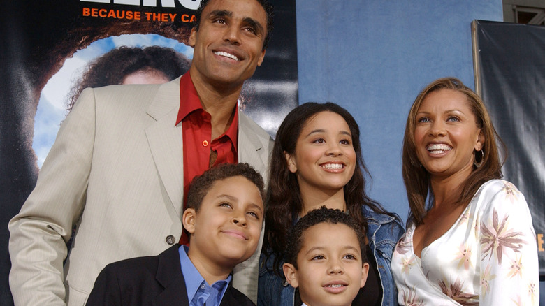 Vanessa Williams, Rick Fox and their kids smile