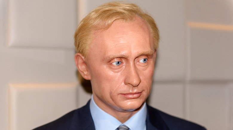 Wax Vladimir Putin figure