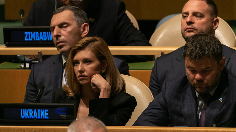 Olena Zelenska in the UN