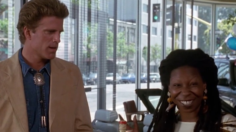 Ted Danson and Whoopi Goldberg in "Made in America"