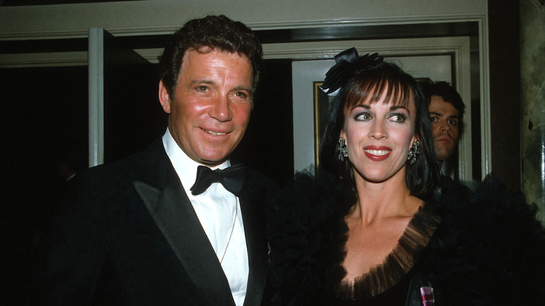 William Shatner and Marcy Lafferty smiling