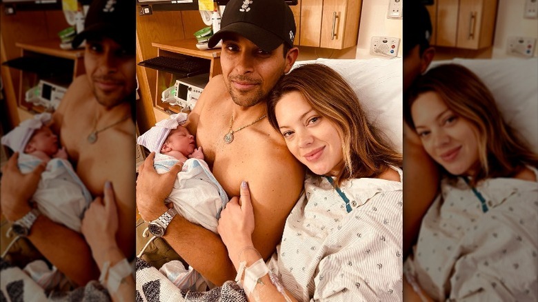 Wilmer Valderrama, Amanda Pacheco with daughter