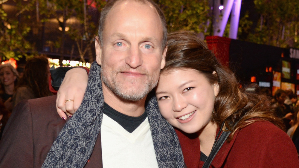 Woody Harrelson and daughter Zoe Harrelson