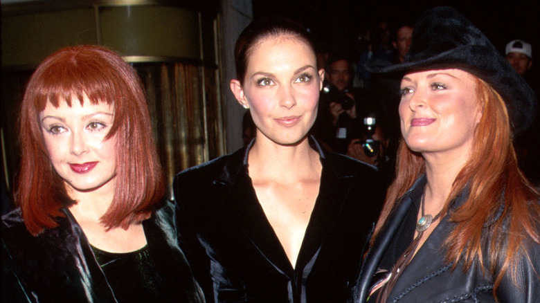 Naomi Judd, Ashley Judd and Wynonna Judd on the red carpet