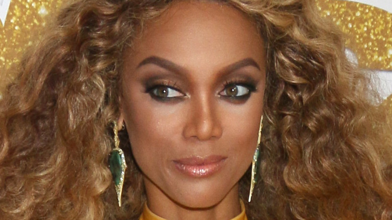 Tyra Banks on the red carpet