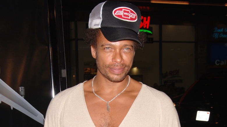 Gary Dourdan posing