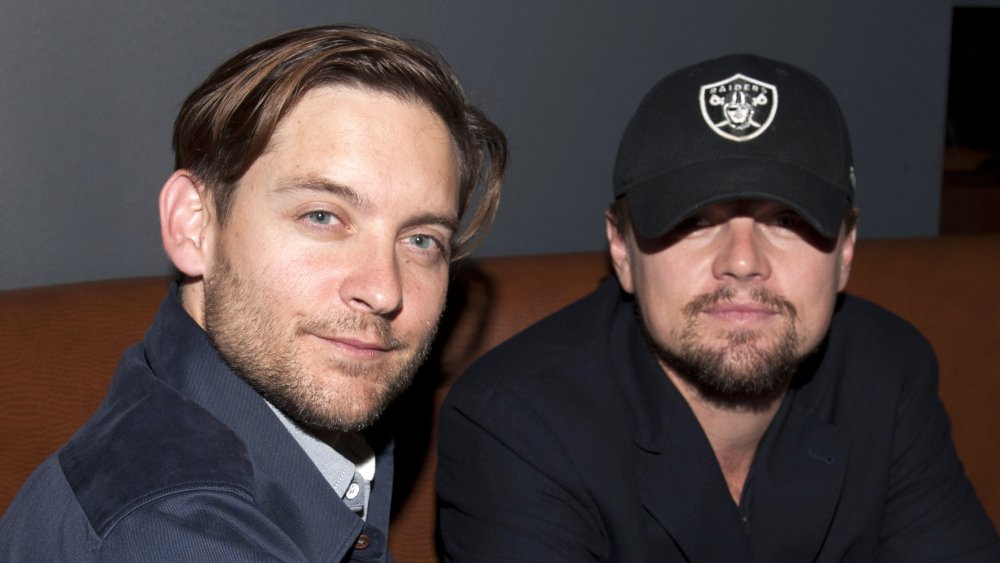 Tobey Maguire and Leonardo DiCaprio