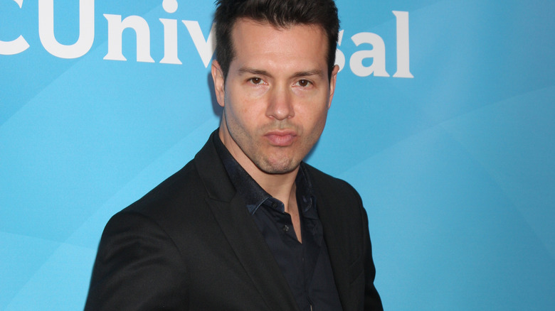 Jon Seda pouts