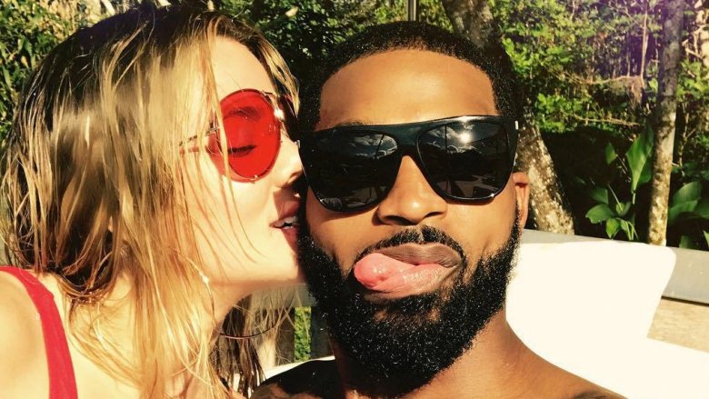 Khloé Kardashian and Tristan Thompson