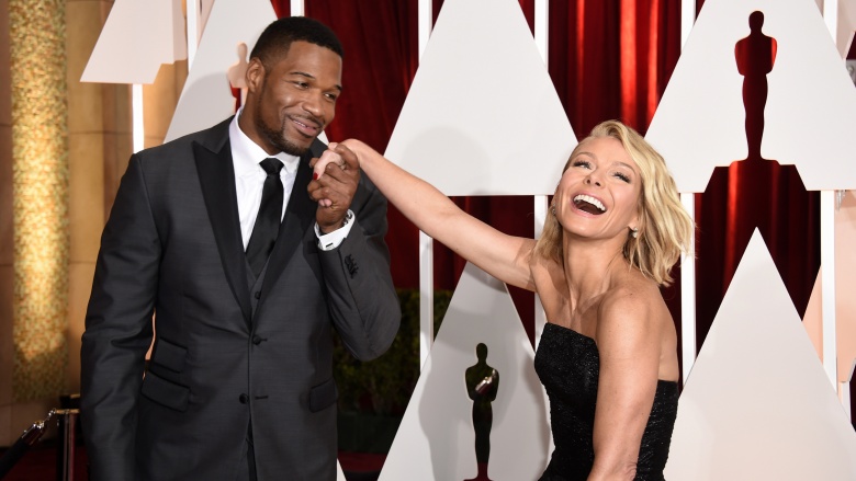 Michael Strahan and Kelly Ripa 