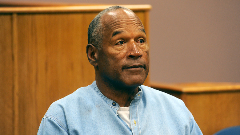 OJ Simpson in court